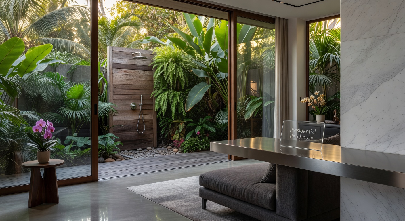 Premium Garden Villa with modern architecture